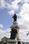 Quebec, 29th June: Samuel de Champlain Monument of Terrace Dufferin from Quebec City in Canada