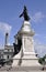 Quebec, 29th June: Samuel de Champlain Monument of Terrace Dufferin from Quebec City in Canada