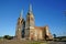 Quebec; Canada- june 25 2018 : historical church of  Sainte Anne des monts