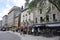 Quebec City, 28th June: Colorful Stone Houses from Boulevard Champlain of Quebec City in Canada