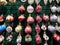 QUEBEC CITY CANADA - December 29, 2014, Display of christmas and holidays ornaments from a local store