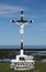 Quebec, a crucifix in Sainte Luce