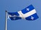 Quebec Flag Flying