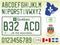 Quebec green electric car license plate, Canada