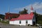 Quebec, the historical chapel of Tadoussac