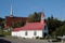 Quebec, the historical chapel of Tadoussac