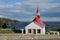 Quebec, the historical chapel of Tadoussac