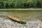 Quebec, Matapedia river in Gaspesie