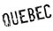 Quebec stamp rubber grunge