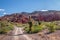 Quebrada de las Senoritas desertic valley in Uquia Village at Quebrada de Humahuaca - Uquia, Jujuy, Argentina