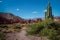 Quebrada de las Senoritas desertic valley in Uquia Village at Quebrada de Humahuaca - Uquia, Jujuy, Argentina