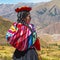 Quechua Indigenous Woman, Cusco, Peru