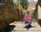 Quechua woman, traditional costume. Cusco, Peru