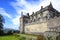 Queen Anne garden and Royal Palace at Striling castle, Scotland
