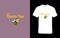 Queen Bee quote cute and playful t-shirt design