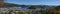 Queen Charlotte Sound, Picton & Waikawa Panorama, New Zealand