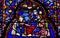 Queen Cross Stained Glass Sainte Chapelle Paris France
