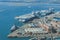 Queen Elizabeth Class aircraft carriers at HMNB Portsmouth in Hampshire