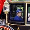 Queen Elizabeth II on the Royal Coach