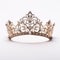 Queen-inspired Tiara Ornament: Symbolic Crown Jewel On White Background