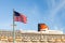 Queen Mary 2 Docked in Brooklyn, New York