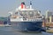 Queen Mary 2 ocean liner in St.John, Canada