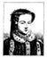 Queen Mary Tudor vintage illustration