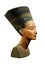 Queen Nefertiti Isolated on White