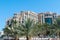 Queen of Sheba Eilat Hotel over palms