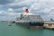 Queen Victoria cruise ship Southampton Docks England UK