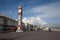 The Queen Victoria Jubilee Clock in Weymouth, Dorset in the UK