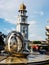 Queen Victoria Memorial clock tower in Malaysia