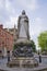 Queen Victoria monument near College Green in Bristol in England