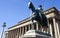 Queen Victoria Statue outside St. George\'s Hall in Liverpool