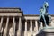 Queen Victoria Statue outside St. George\'s Hall in Liverpool