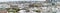 QUEENS, NEW YORK - OCTOBER 24, 2015: Panoramic view of Queens bu