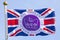 The Queens Platinum Jubilee 2022 Flag