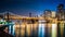 Queensboro bridge by night