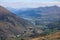 Queenstown from Cardrona Pass Crown Range Road, Ne