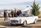 QUEENSTOWN, SOUTH AFRICA - 17 June 2017: Vintage Volvo P1800 car