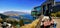 Queenstown, Wakatipu Lake, Gondola Summit view, New Zealand