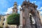 Queretaro downtown architecture on a sunny day