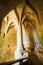 Queribus Cathar Castle Catherdral Interior Walls in Aude France