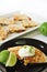 Quesadilla appetizer healthy vertical