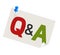 Question answer pushpin