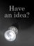 Question and light of bulb