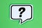 Question mark asking questions ask help problem information support speech bubble communication concept talking saying