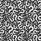 Question Mark Dark Shadow Seamless Pattern