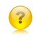 Question mark icon web button