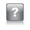 Question mark icon web button